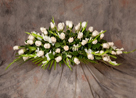 Bouquet Blanco Nuevo Tanatorio - Funeraria Blay